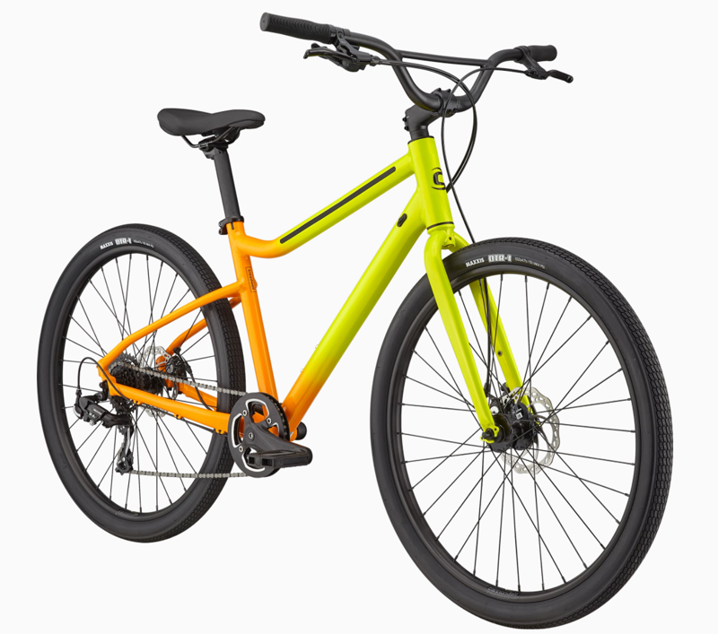 Cannondale Treadwell 3 Ltd Hybrid Bike in Yellow-5